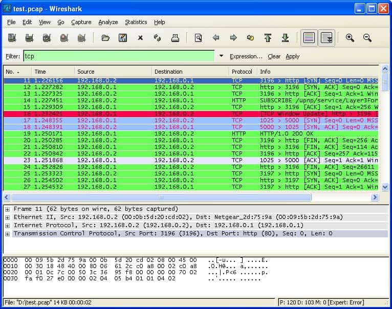 Wireshark Filtering